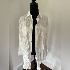 Linen cover up NWT